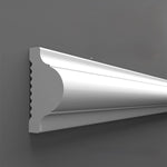 Moulure peignable polymère 2.5 cm Hauteur