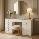 Coiffeuse CHIC avec 13 tiroir QUALITE PREMIUM