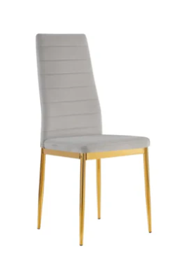 Lot de chaises TOLIA velours