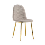 Lot de 4 chaises Scandinave ALVEOLE