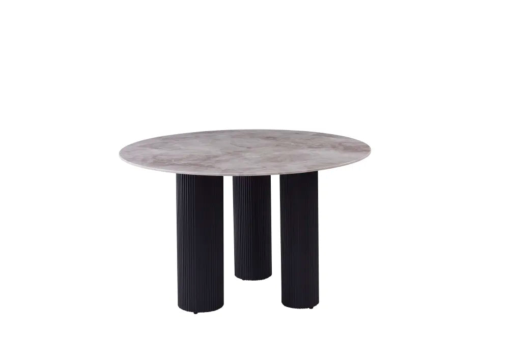 Table repas ANAIS plateau céramique 120 cm