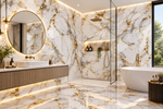 Panneaux  Revêtement  mural SALLE DE BAIN 122 CM  244 CM REF  SENA30114L