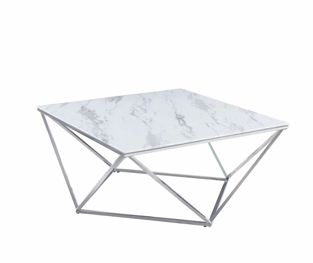 Table basse ALINA chrome