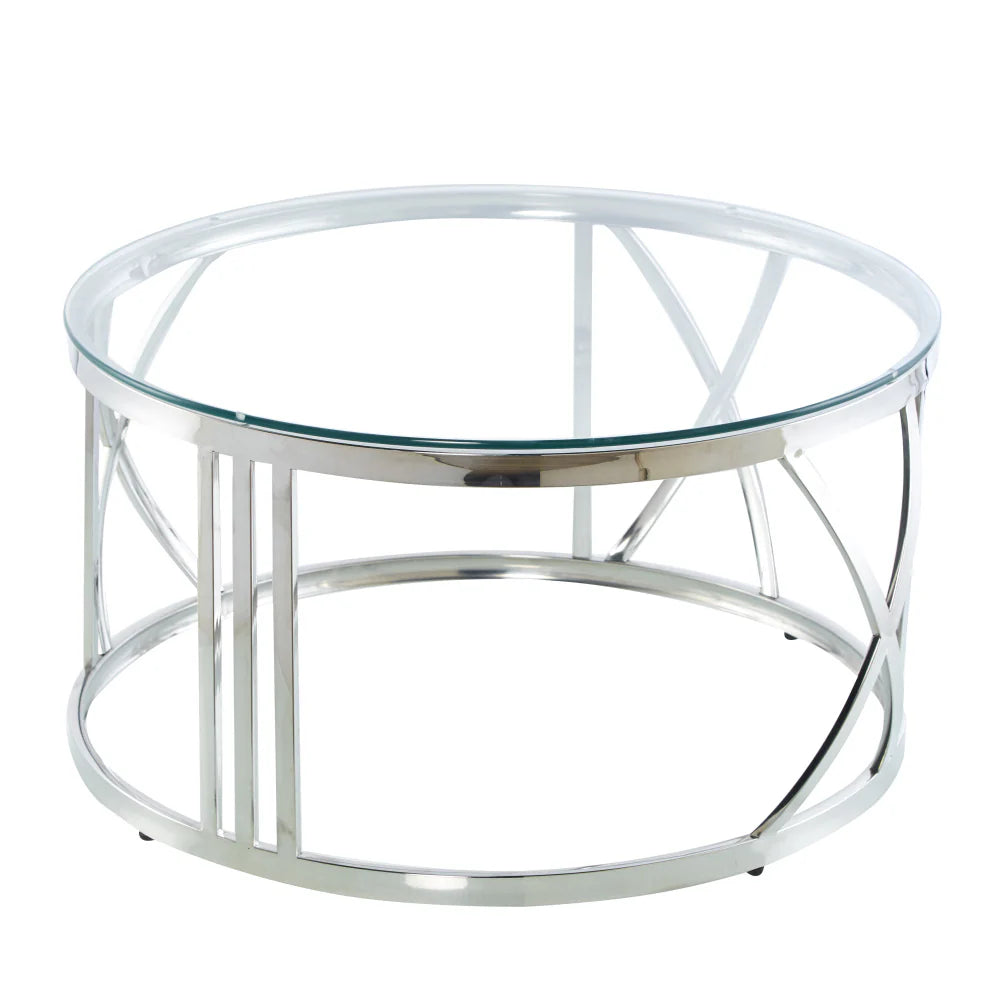 Table basse ATMOS chrome