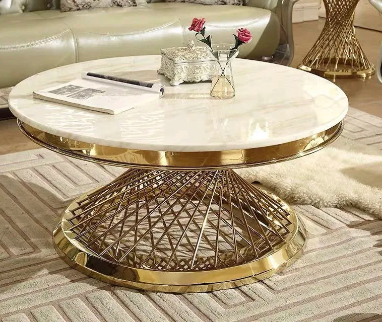 Table basse DELUXE gold