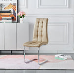 Lot de Chaises BELLA simili cuir